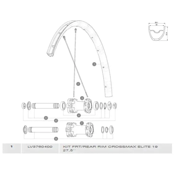 MAVIC Crossmax Elite 19 Rim-1
