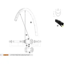 MAVIC Aksium Elite UST Disc 19/20 Rim