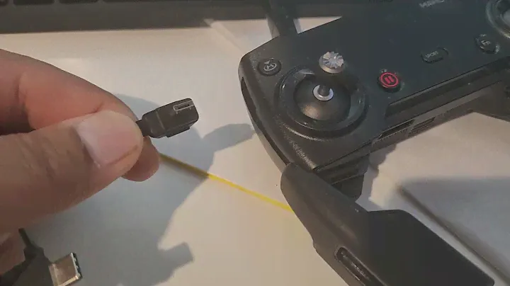 Charge dji controller w micro usb cable