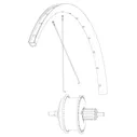 MAVIC Rear Ksyrium S Disc EBM Road Rim
