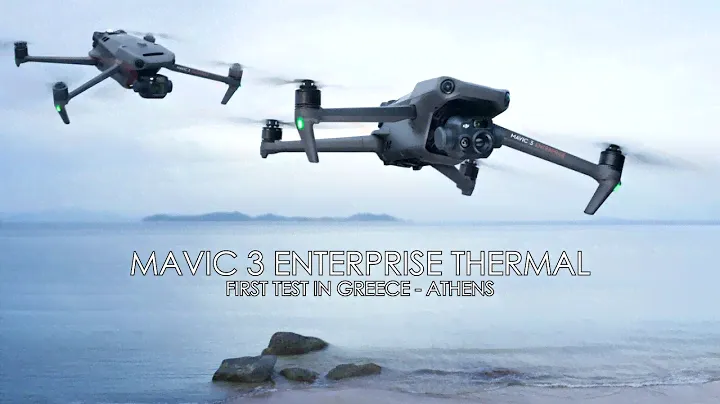 MAVIC 3 ENTERPRISE THERMAL. First flight and test in Greece - Athens