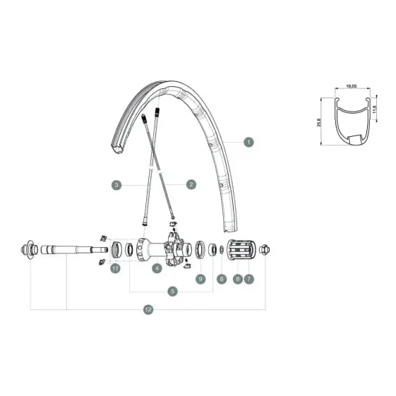 MAVIC R-Sys SLR rear rim-0