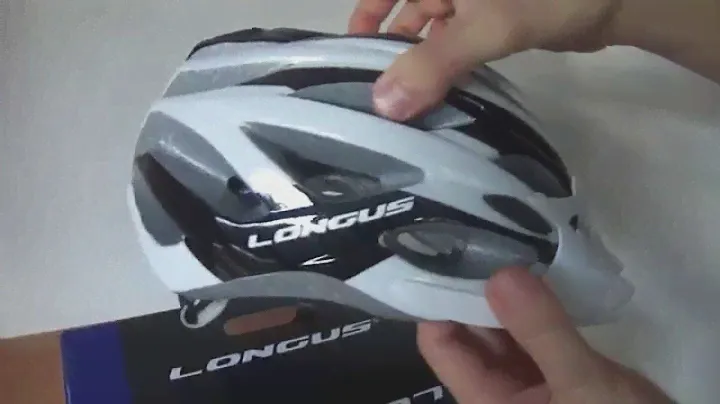 Шлем Longus Aviax In-Mold бело-черный обзор