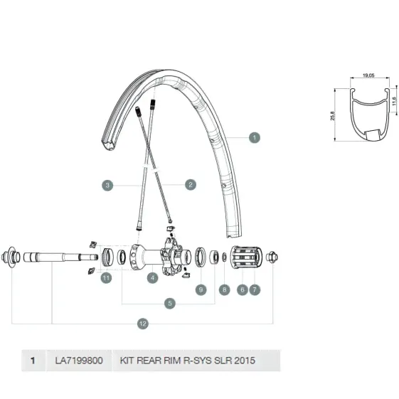 MAVIC R-Sys SLR rear rim-2