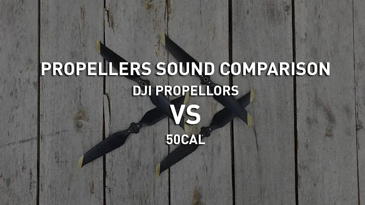 *DJI Air 2S / Mavic Air 2* - Sound comparison - DJI propellers VS 50CAL low noise propellers
