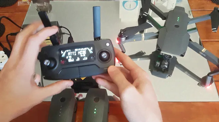 Неисправный аккумулятор DJI Mavic.