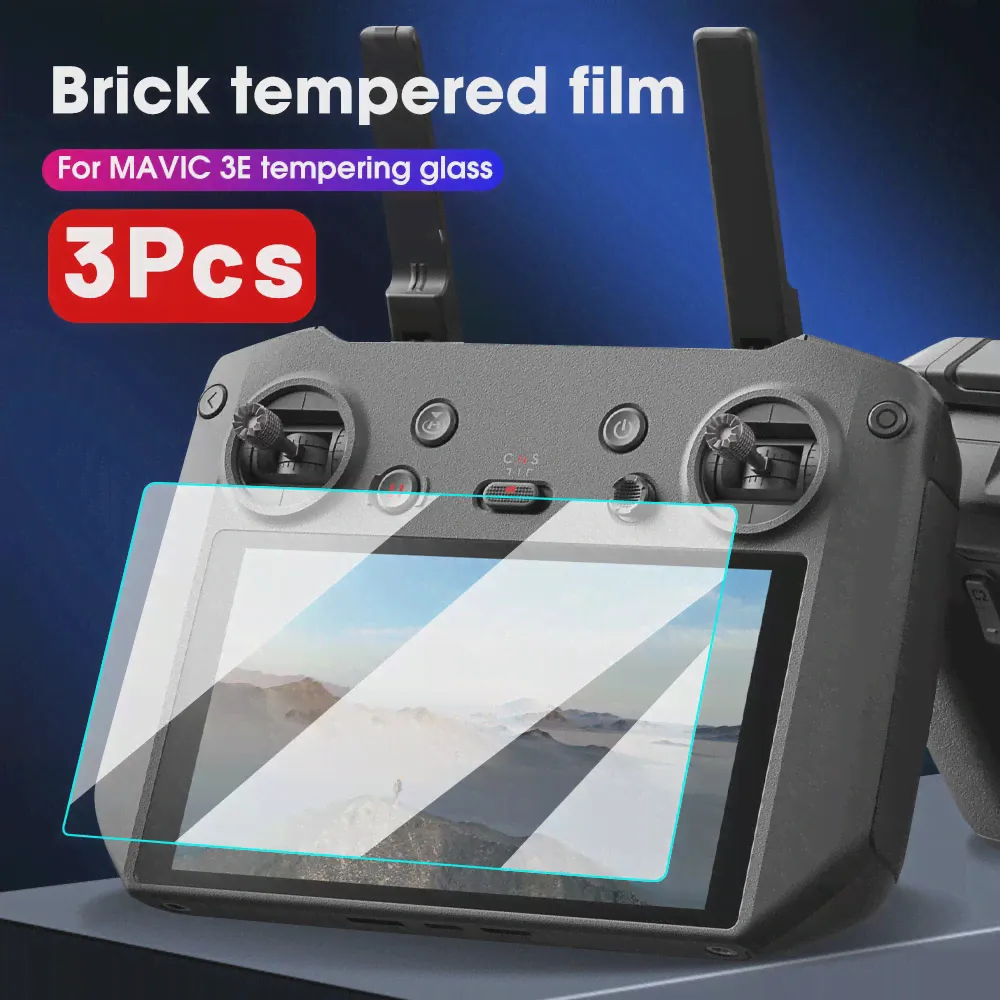 Защитная пленка из закаленного стекла HD для DJI Mavic 3T/3E RC, защита экрана, пульт дистанционного управления, взрывозащищенная пленка, Аксессуары-0