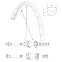 MAVIC Crossmax Elite/XA Elite 29 Front Spokes 12 units