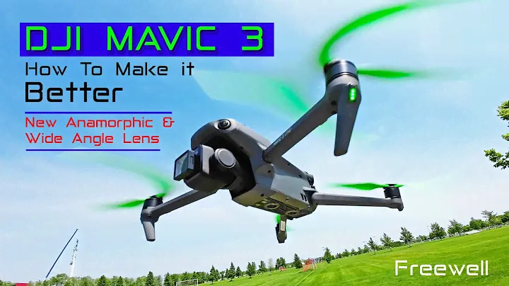 This IMPROVES the DJI MAVIC 3 - Freewell Wide & Anamorphic Lenses
