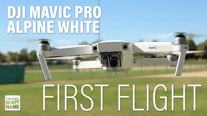 DJI Mavic Pro Alpine White — ПЕРВЫЙ ПОЛЕТ