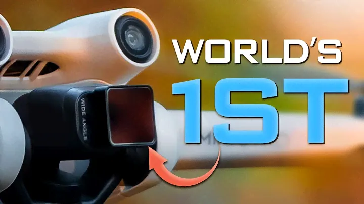 World's 1st Mini 3 Pro ND compatible wide angle & anamorphic lenses