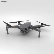 DJI Mavic Pro 3D модель скачать