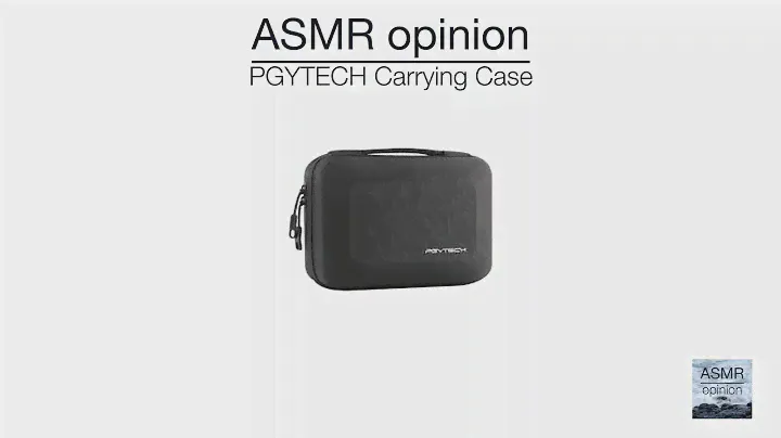 PGYTECH Carrying Case | ASMR review