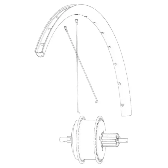 MAVIC Rear Ksyrium S Disc EBM Road Rim-0