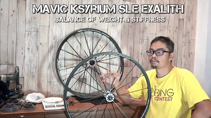 Review wheelset Mavic KSYRIUM SLE exalith II rimbrake