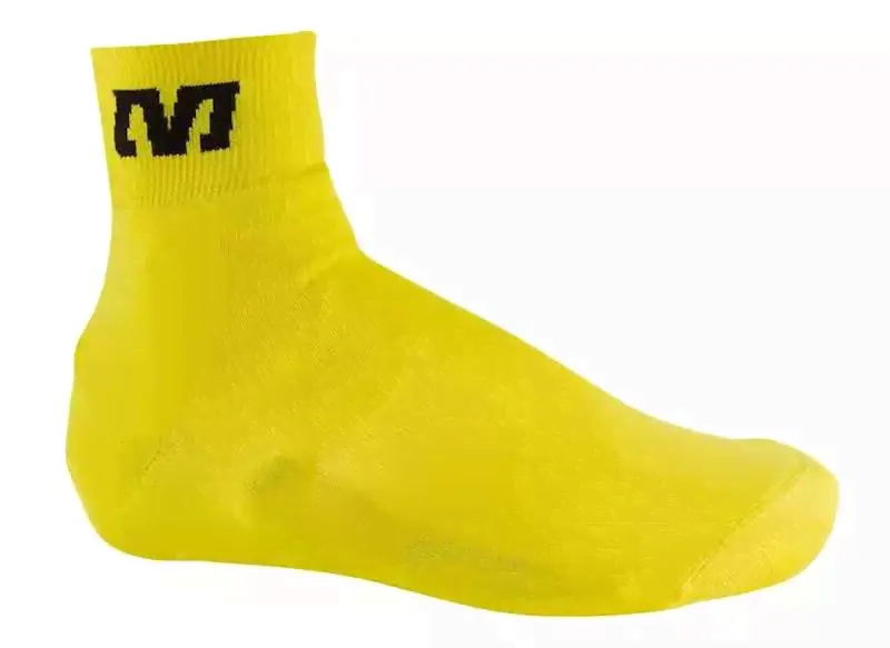 Велобахилы Mavic Knit Shoe Cover, жёлтый, 106837 (Размер: S)-1