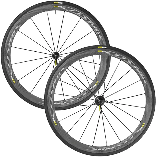 Колеса 700 Mavic Cosmic Carbone 40 Elite White M-23 2016-0