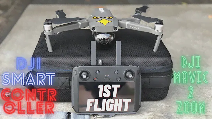 Dji Mavic 2 Zoom | 4k 30FPS | Maiden flight | Dji Smart Controller