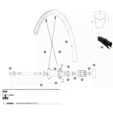 MAVIC Ksyrium Elite UST 20 rear rim