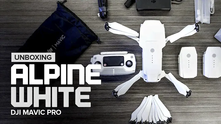 Распаковка DJI Mavic Pro Alpine White Combo