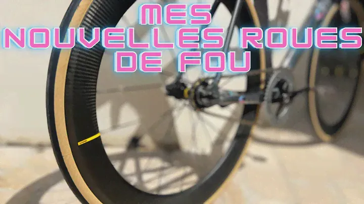 Des ROUES CARBONES 🥵 pour le FIXIE ⚙️ (Mavic Ellipse Pro)