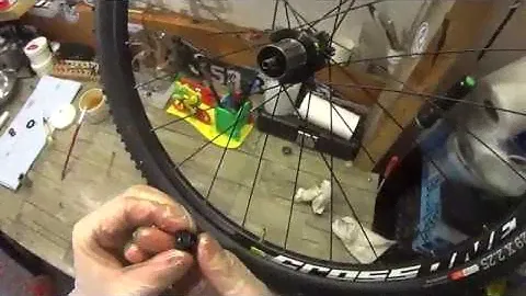 Mavic Cross One сборка втулки.