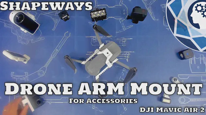 Drone Arm Mount for the (DJI Mavic Air 2) | ShapeWays