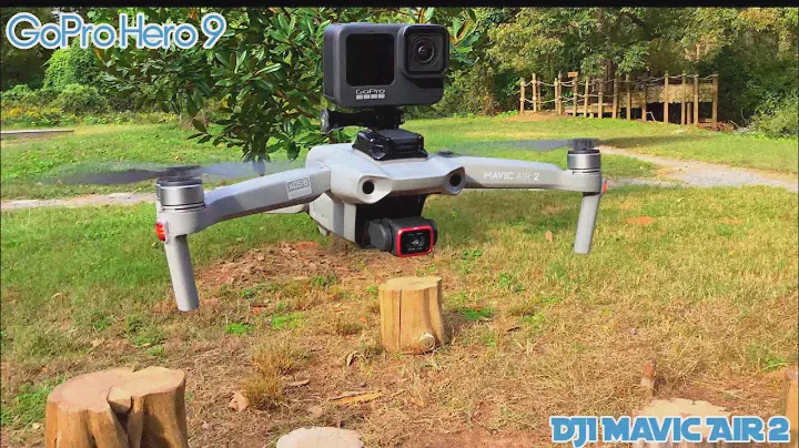 GoPro Hero 9, установленный на дроне DJI Mavic Air 2 [Почему это глупая идея] Видеодоказательство ⛅️ 🚁 ⚡️ 🧐