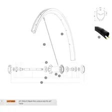 MAVIC Aksium Elite UST 19/20 Rim