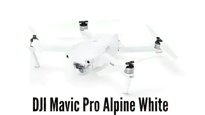 DJI Mavic Pro Alpine White Combo - Release!