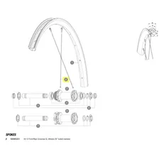 MAVIC Crossmax SL Ultimate Spokes 12 units