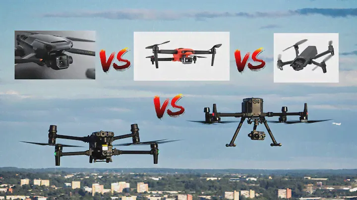 Comparing Mavic 3, Matrice 30T, Matrice 300 RTK, Autel Evo 2 Ent., Parror Anafi USA