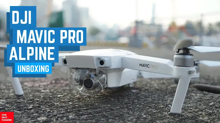 DJI Mavic Pro Alpine White Распаковка и первый взгляд