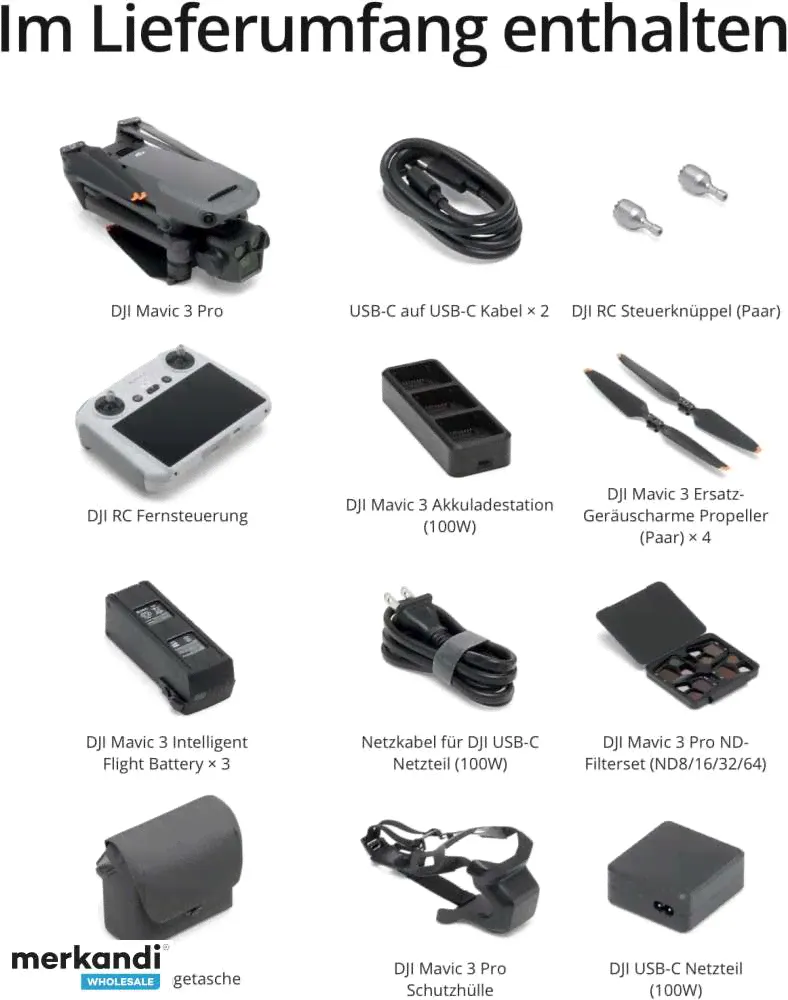 Дрон DJI Mavic 3 Pro - летайте больше комбо - с контроллером RC Smart Controller --0
