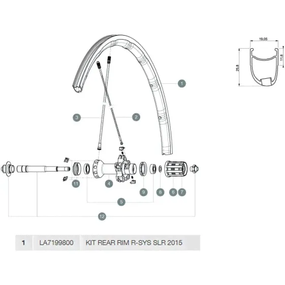 MAVIC R-Sys SLR rear rim-1