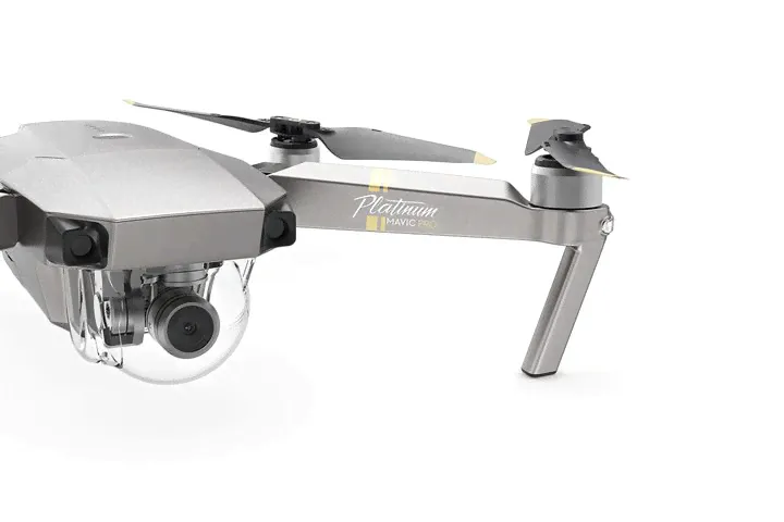 Радиоуправляемый квадрокоптер DJI MAVIC PRO PLATINUM - dji-mavic-platinum-0