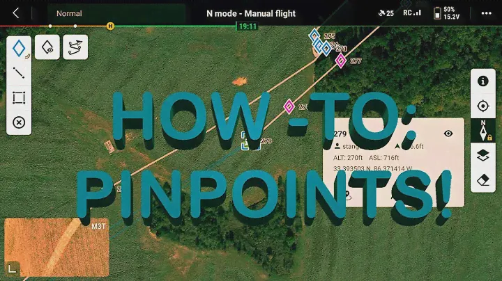 Pinpoint How-To for DJI Pilot 2 - DJI Mavic 3T 3E 3M Drone